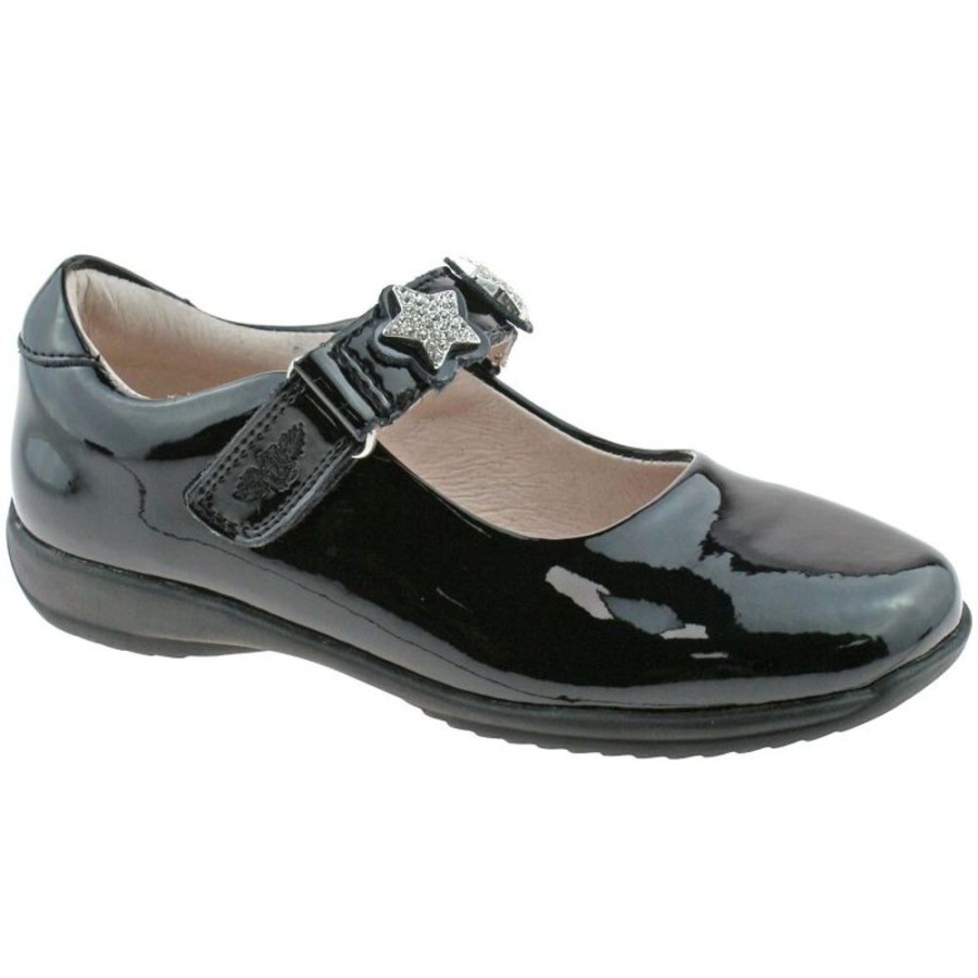 Footwear Lelli Kelly | Lelli Kelly Lk8316 (Db01) Blaze Black Patent Interchangeable School Shoes