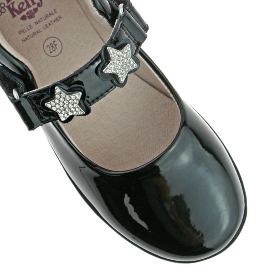 Footwear Lelli Kelly | Lelli Kelly Lk8316 (Db01) Blaze Black Patent Interchangeable School Shoes