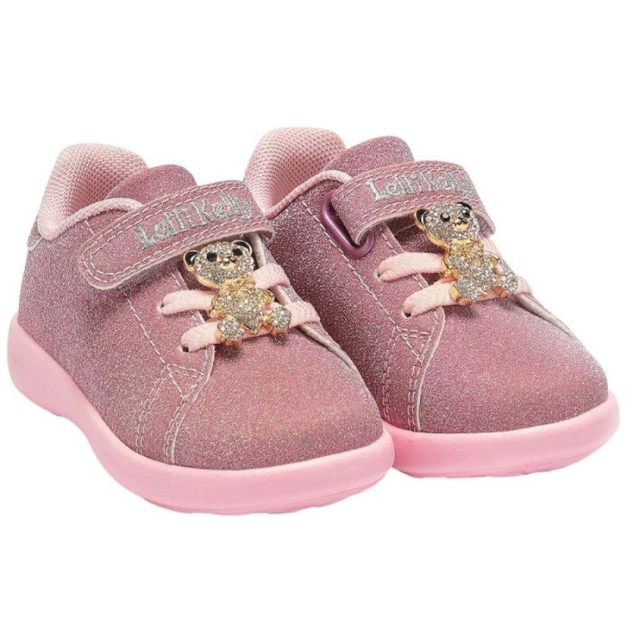 Footwear Lelli Kelly | Lelli Kelly Lk4800 (Lc01) Sarah Rosa Glitter Teddy Shoes