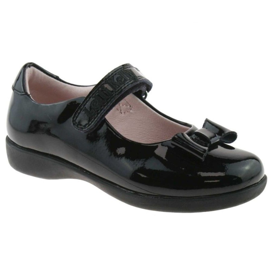 Footwear Lelli Kelly | Lelli Kelly Lk8226 (Db01) Perrie Black Patent Dolly School Shoes E Fitting