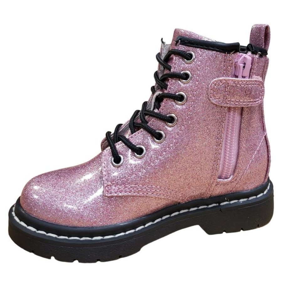 Footwear Lelli Kelly | Lelli Kelly Lk7502 (Sc01) Emma Glitter Rosa Ankle Boots