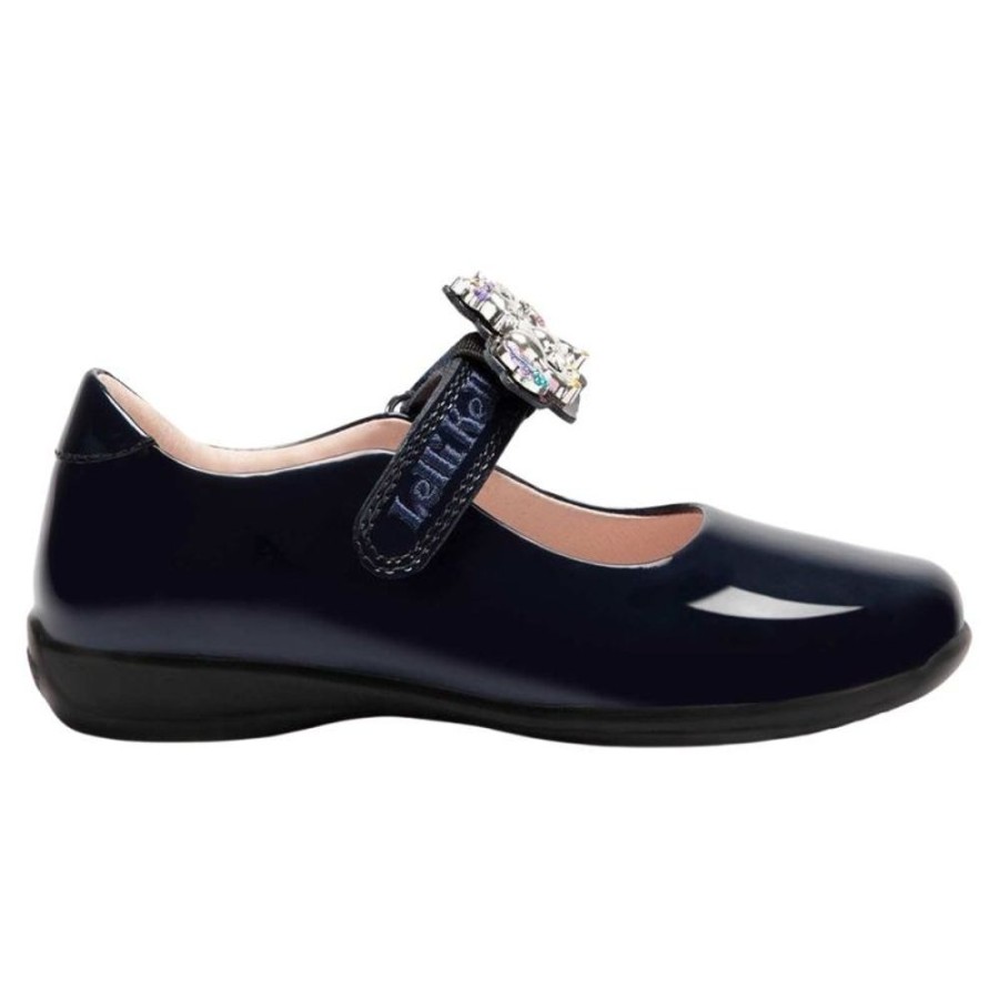 Footwear Lelli Kelly | Lelli Kelly Lk8113 (De01) Bella 2 Blue Patent School Shoes F Fitting