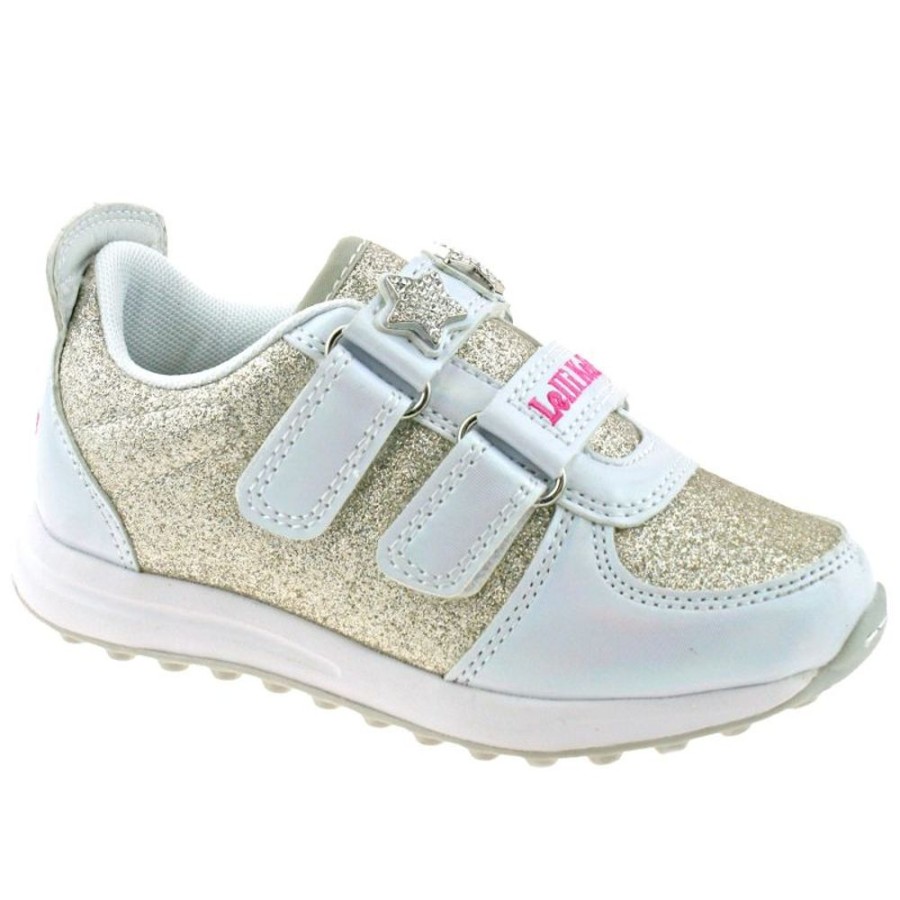 Footwear Lelli Kelly | Lelli Kelly Lk7868 (Ya01) Denim Bianco Colorissima Trainers