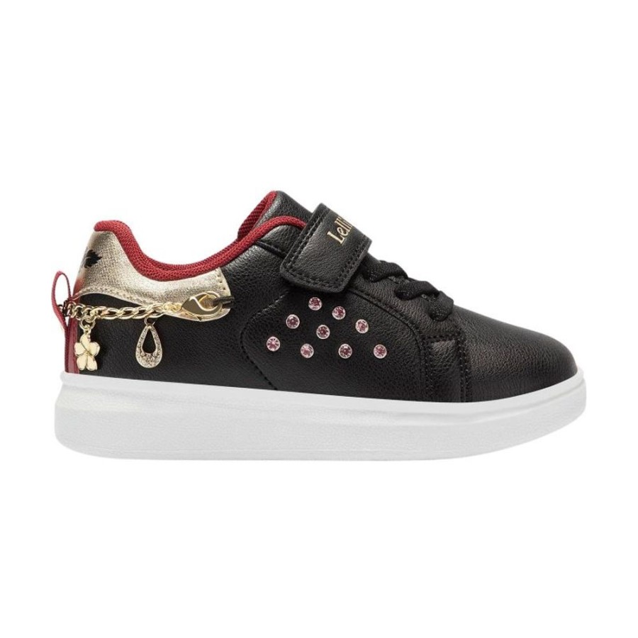 Footwear Lelli Kelly | Lelli Kelly Lk2246 (Ab01) Nero Gioello Black Charm Bracelet Trainers