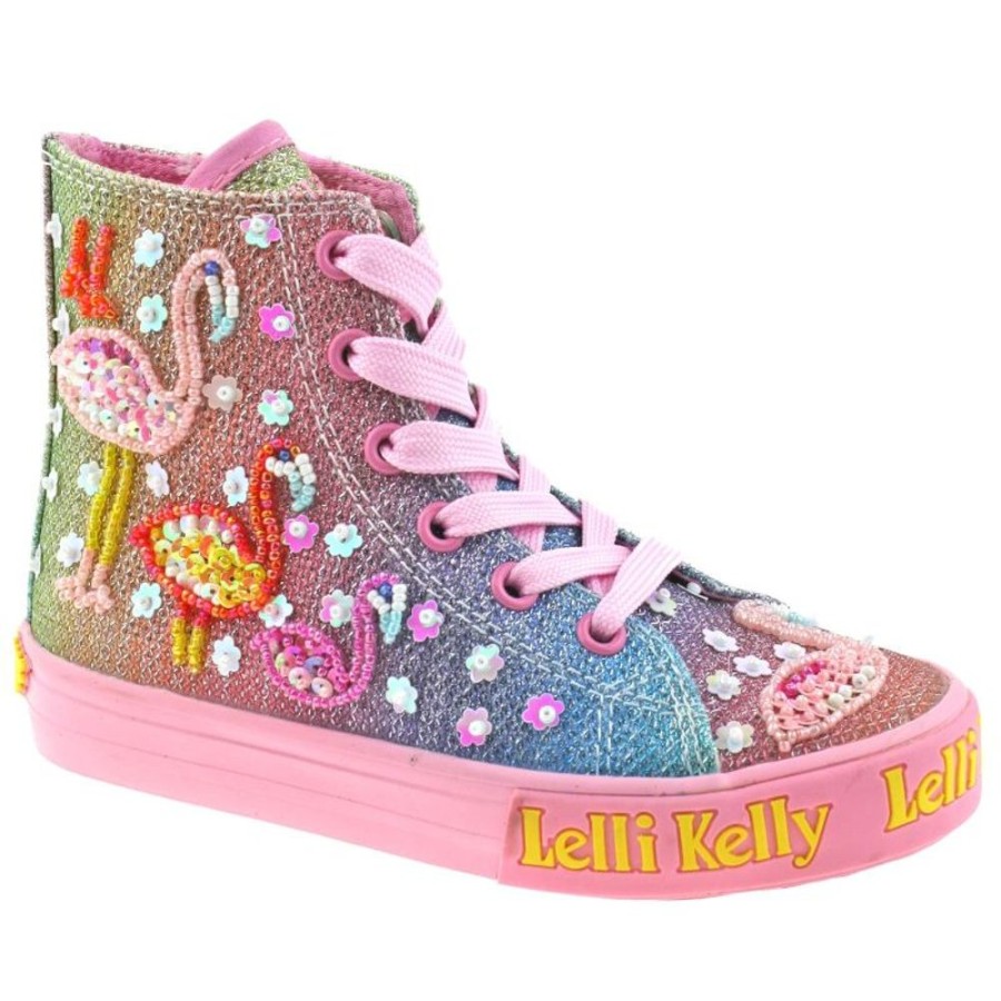 Footwear Lelli Kelly | Lelli Kelly Lk5098 (Rxg3) Multi Shining Flamingo Baseball Boots