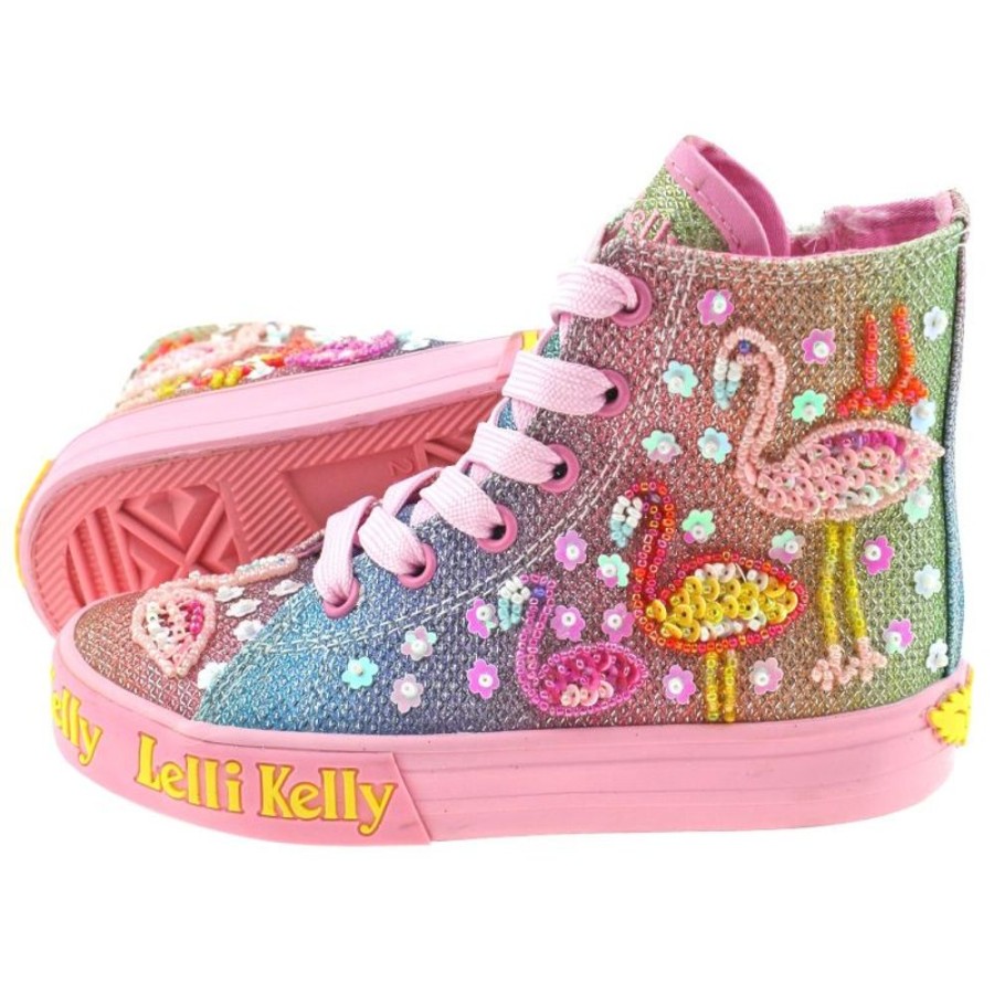 Footwear Lelli Kelly | Lelli Kelly Lk5098 (Rxg3) Multi Shining Flamingo Baseball Boots