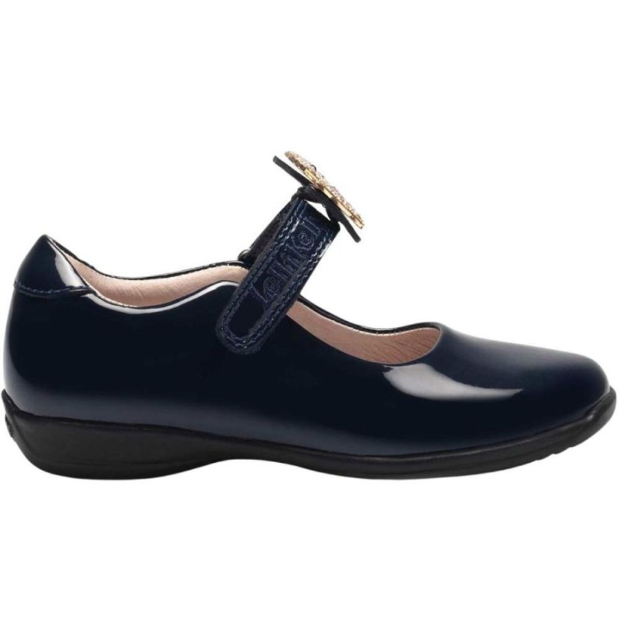 Footwear Lelli Kelly | Lelli Kelly Lk8217 (De01) Poppy 2 Navy Blue Patent School Shoes F Fit