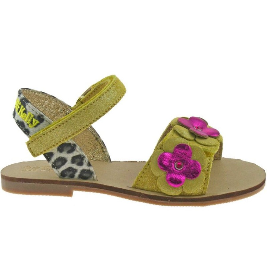 Footwear Lelli Kelly | Lelli Kelly Lk7463 (Ax66) Multi Yellow Cinzia Sandals