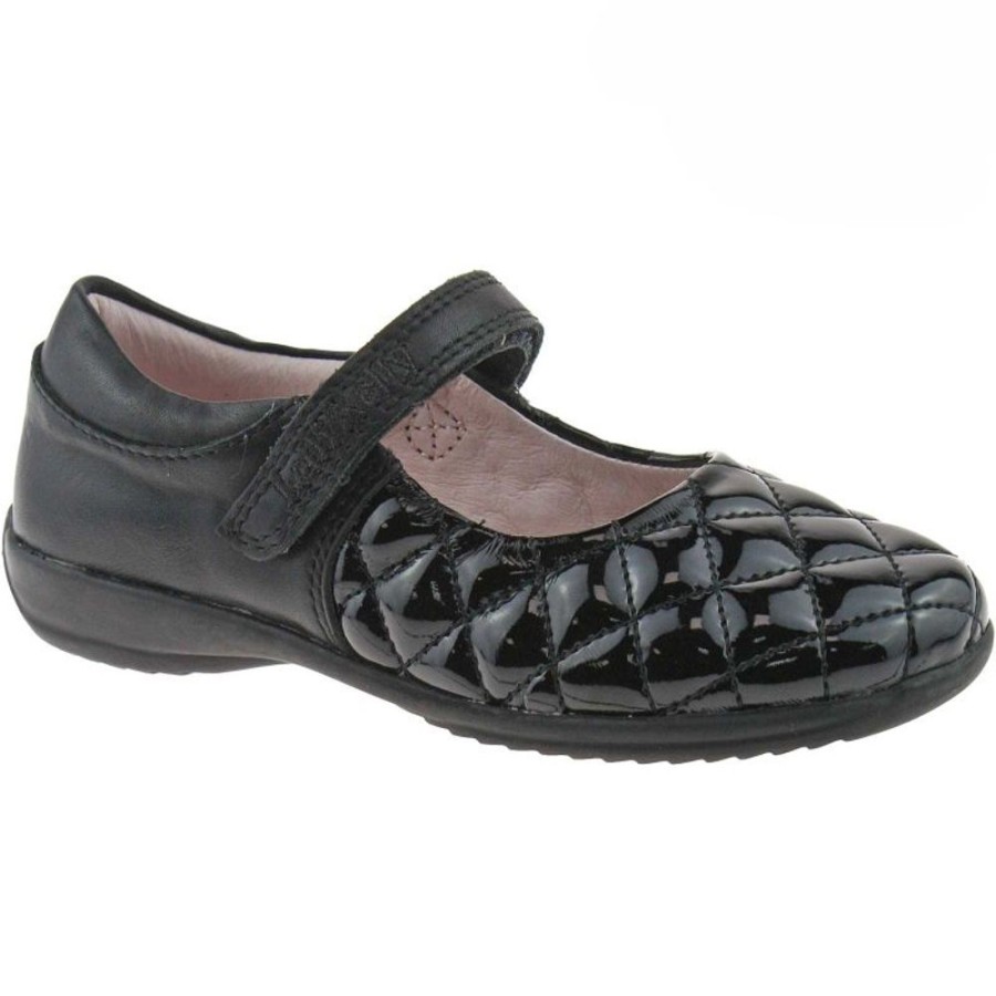 Footwear Lelli Kelly | Lelli Kelly Lk8210A Black Patent Leather (Db01) Mia School Shoes F Width