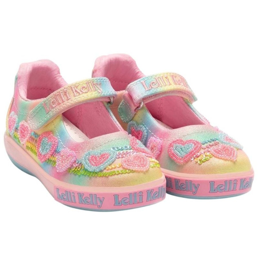 Footwear Lelli Kelly | Lelli Kelly Lk2041 (Bx02) Nadia Heart Shimmer Shoes