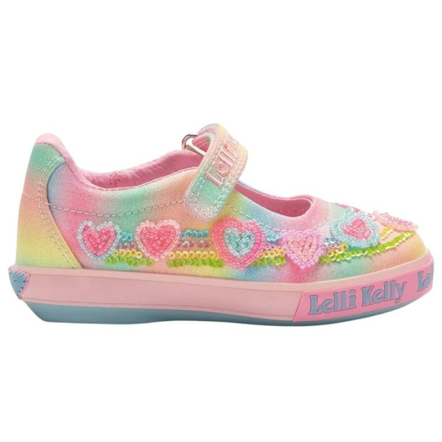 Footwear Lelli Kelly | Lelli Kelly Lk2041 (Bx02) Nadia Heart Shimmer Shoes