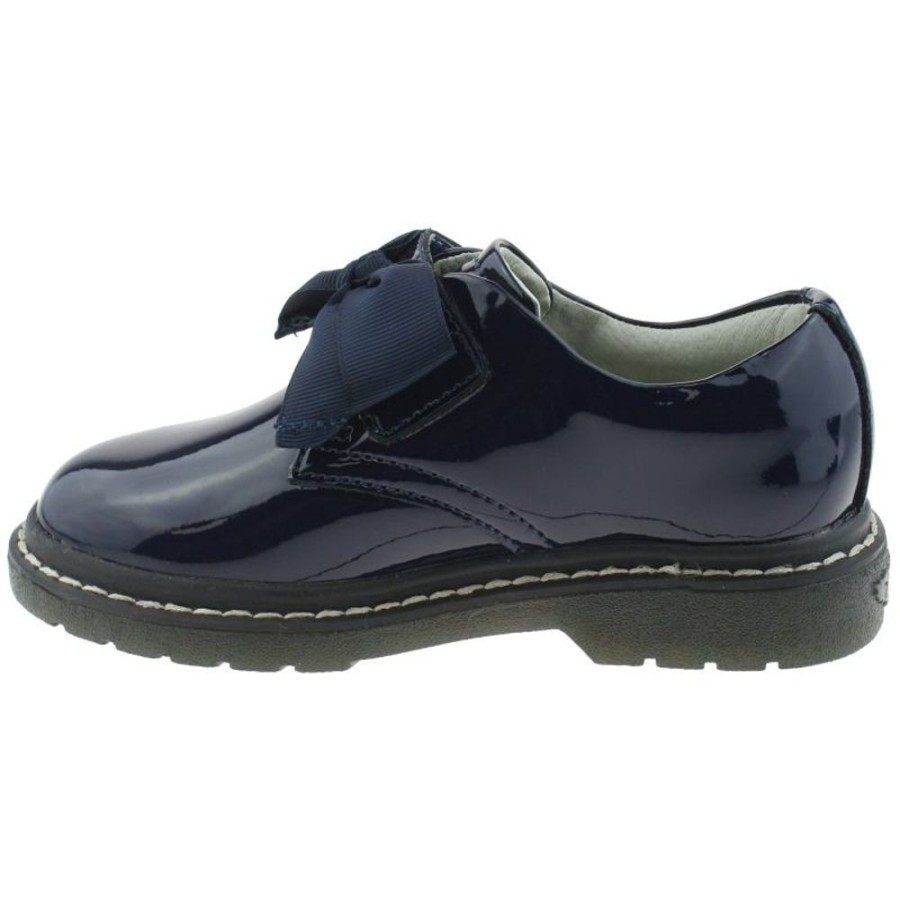 Footwear Lelli Kelly | Lelli Kelly Lk8284 (De01) Irene Navy Blue Patent School Shoes F Width