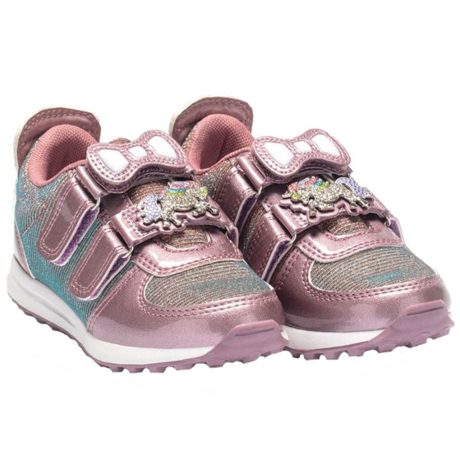 Footwear Lelli Kelly | Lelli Kelly Lk7861 (Fch4) Colorissima Cipria Vernice Interchangeable Trainers