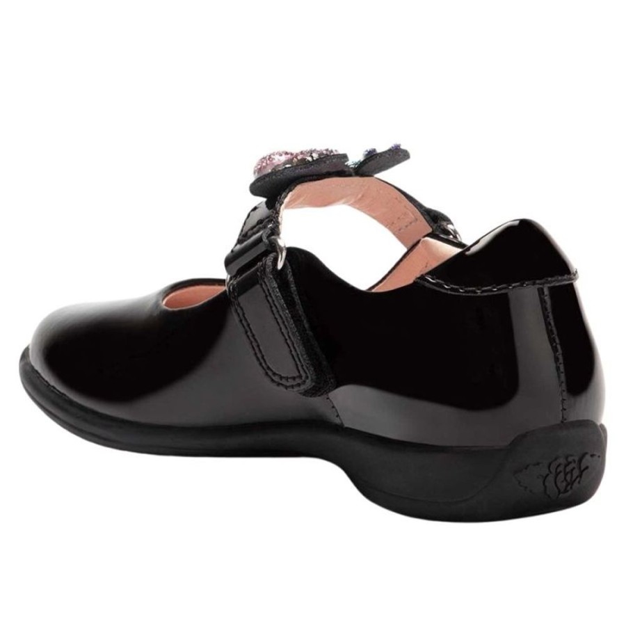 Footwear Lelli Kelly | Lelli Kelly Lk8101 (Db01) Maribella Black Patent Interchangeable School Shoes