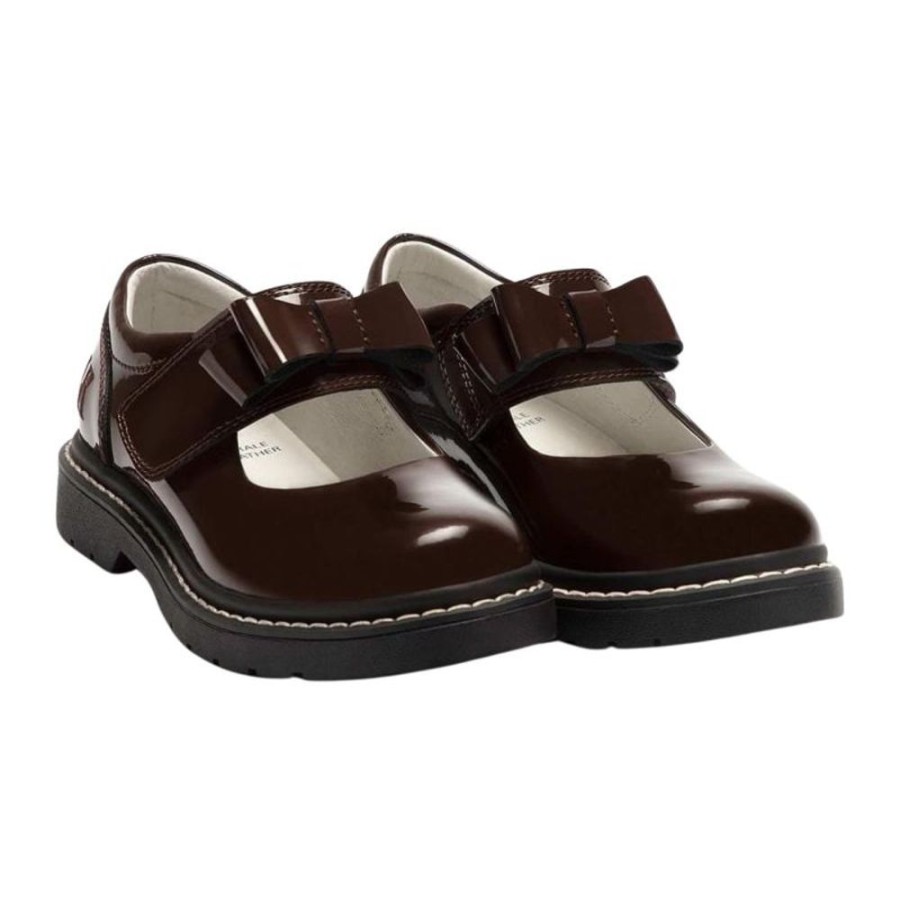 Footwear Lelli Kelly | Lelli Kelly Lk8279 (Dj01) Tracy Brown Patent School Shoes