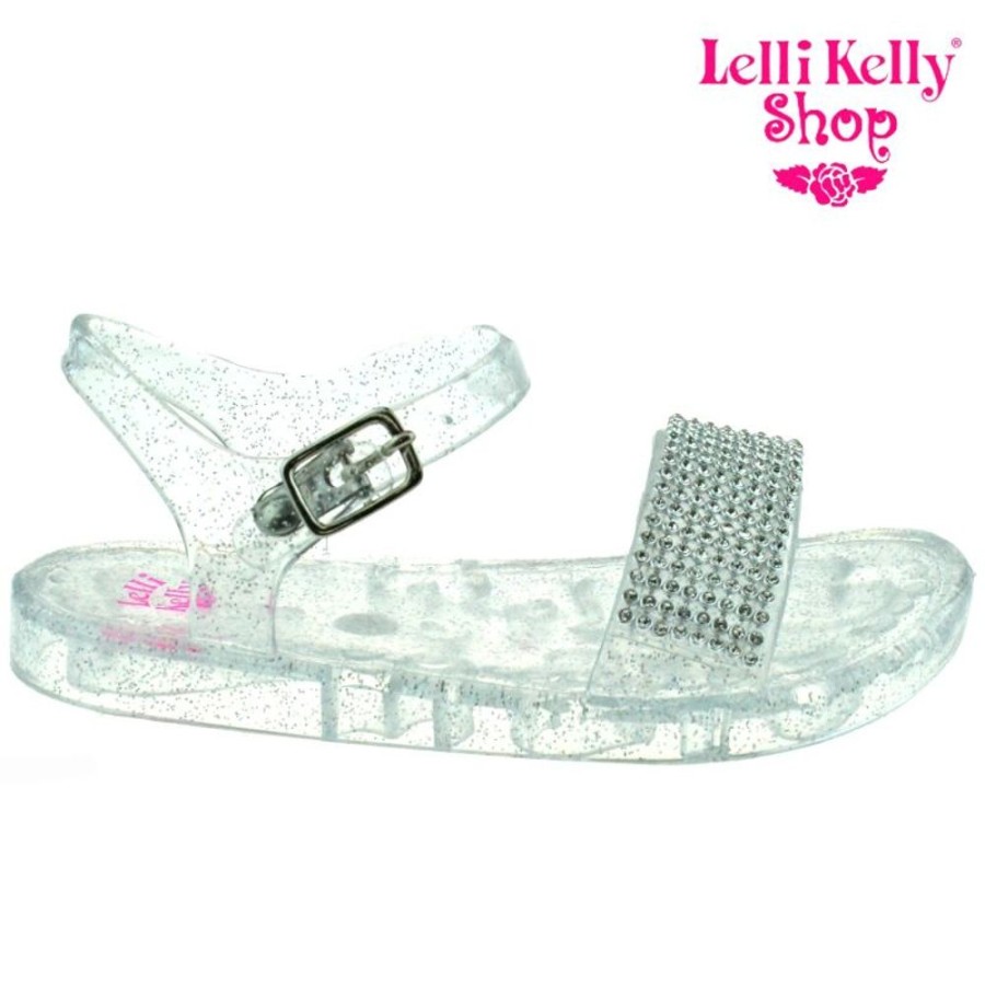 Footwear Lelli Kelly | Lelli Kelly Lk4914 (Aa89) Ice Seychelles Diamante Jelly Sandals