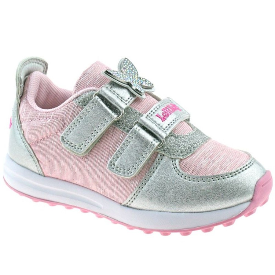 Footwear Lelli Kelly | Lelli Kelly Lk7865 (Yc52) Colorissima Argento/Rosa Interchangeable Trainers