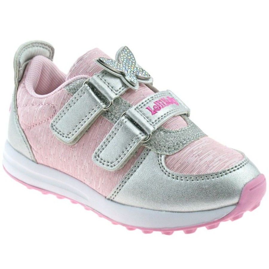 Footwear Lelli Kelly | Lelli Kelly Lk7865 (Yc52) Colorissima Argento/Rosa Interchangeable Trainers