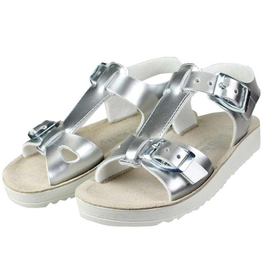 Footwear Lelli Kelly | Lelli Kelly Lk1592 (Hg01) Athena Silver Sandals