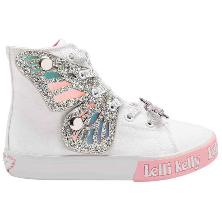 Footwear Lelli Kelly | Lelli Kelly Lk1330 (Ah01) Unicorn Wings Argento Baseball Boots