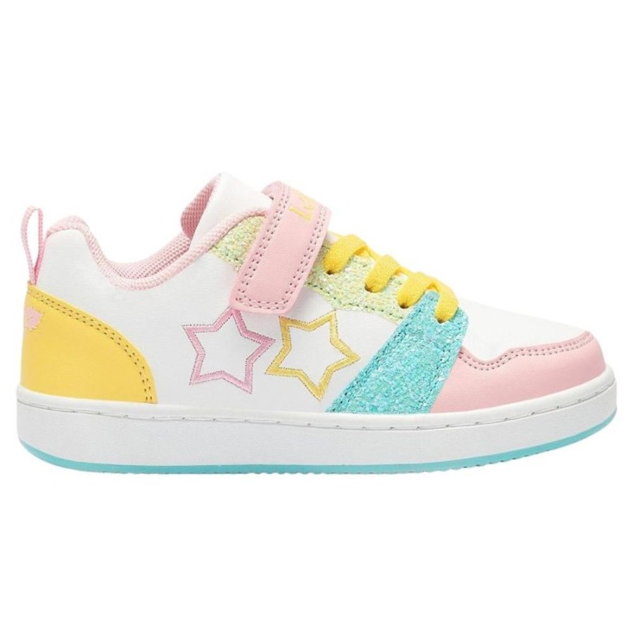 Footwear Lelli Kelly | Lelli Kelly Lk2015 (Xx10) Daisy White Multi Elastic Trainers